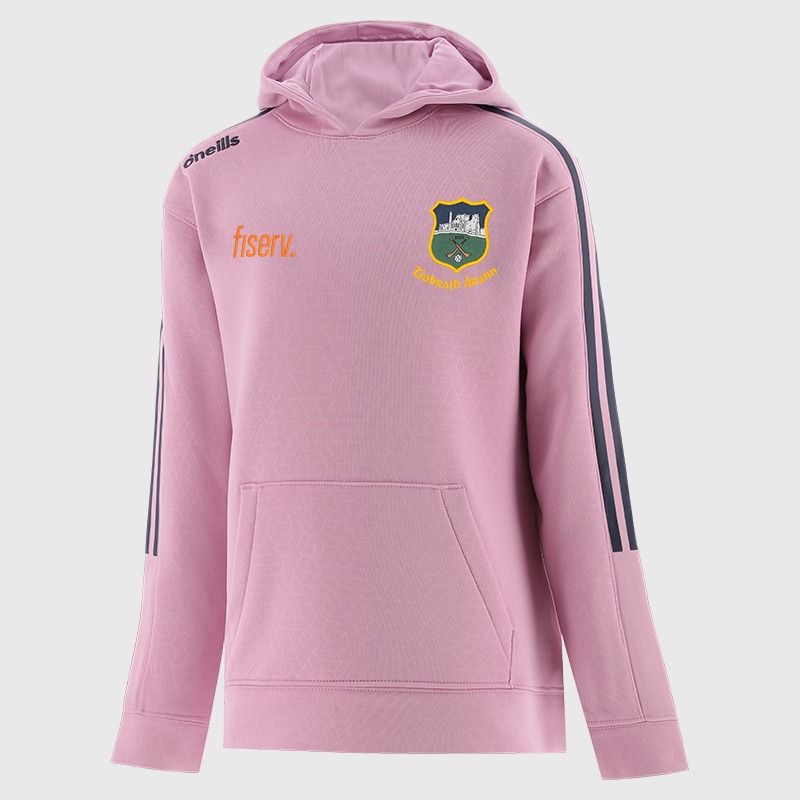 Tipperary GAA Kids' Hydra Tech Fleece Pullover Hoodie Pink from O’Neills