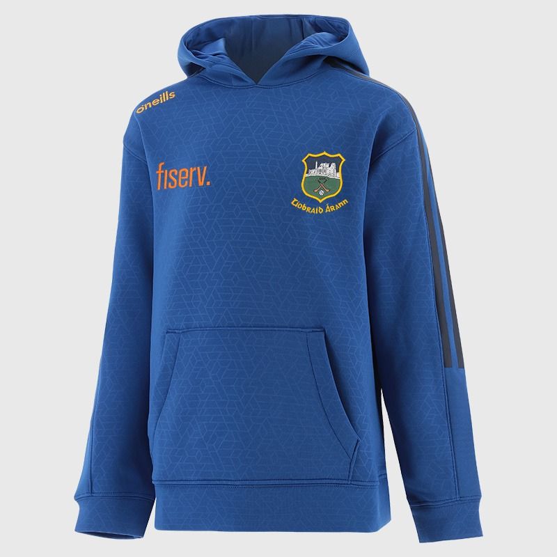 Tipperary GAA Kids' Hydra Tech Fleece Pullover Hoodie Royal from O’Neills