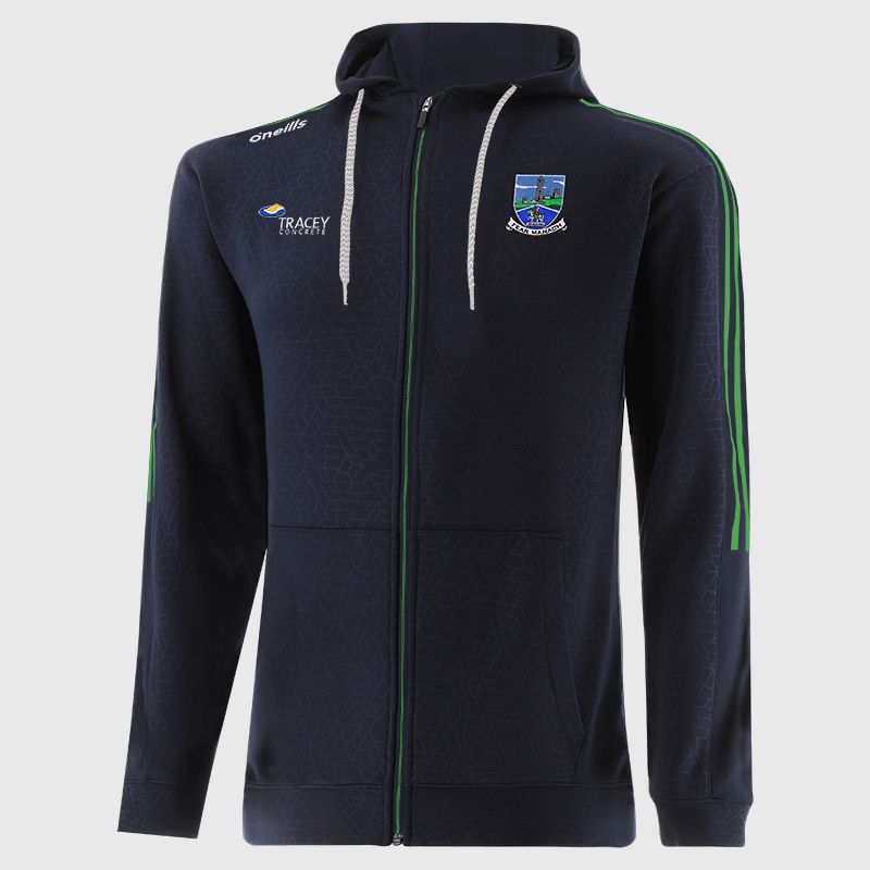 Fermanagh GAA Men's Hydra Tech Fleece Full Zip Hoodie Navy from O’Neills
