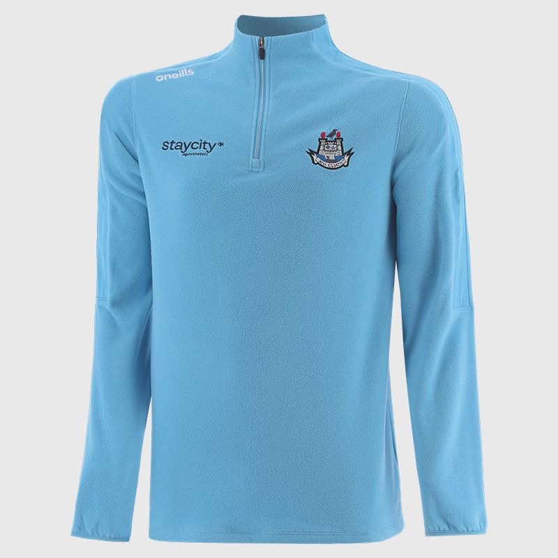 Dublin GAA Men's Hydra Half Zip Fleece Sky from O’Neills
