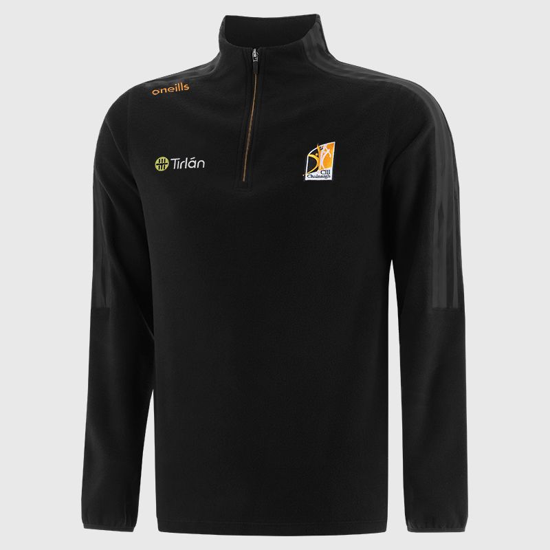 Kilkenny GAA Men's Hydra Half Zip Fleece Black from O’Neills