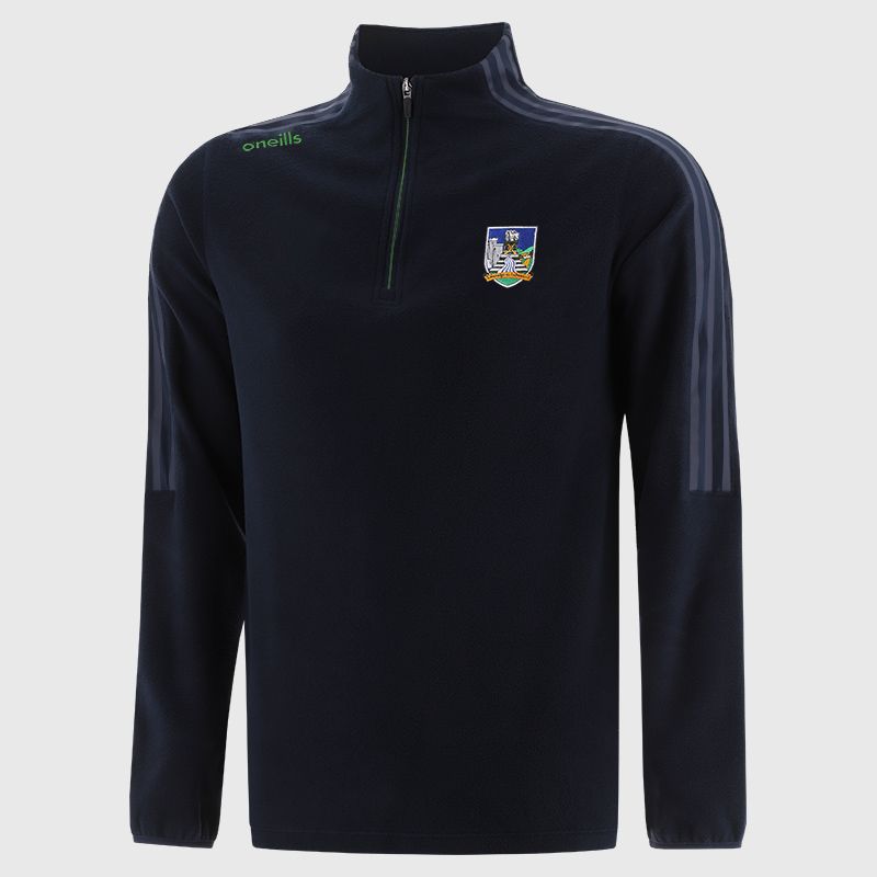 Limerick GAA Men's Hydra Half Zip Fleece Navy from O’Neills