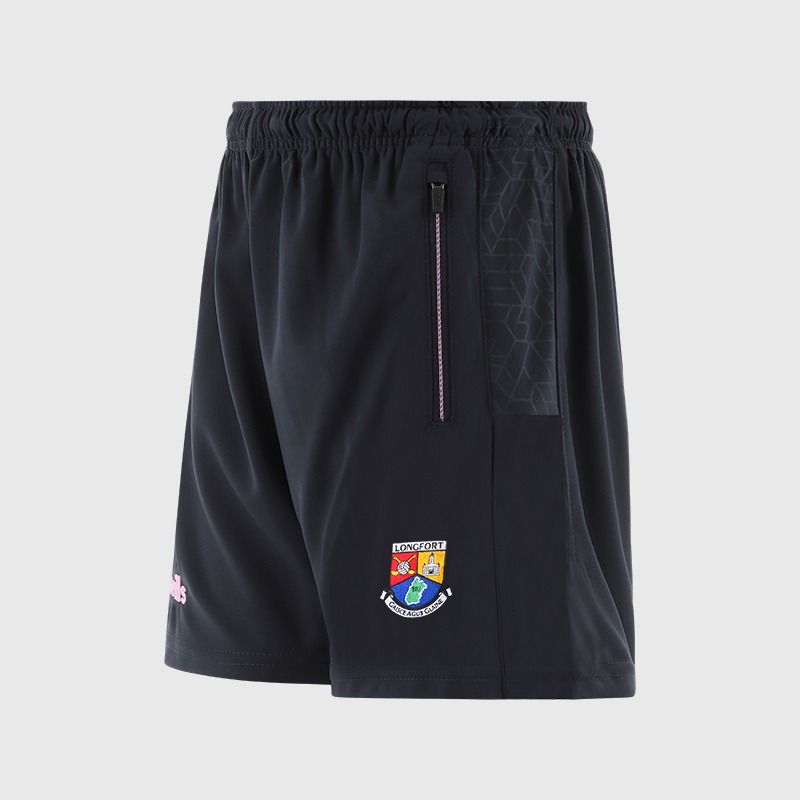 Longford GAA Kids' Hydra Shorts Navy from O’Neills