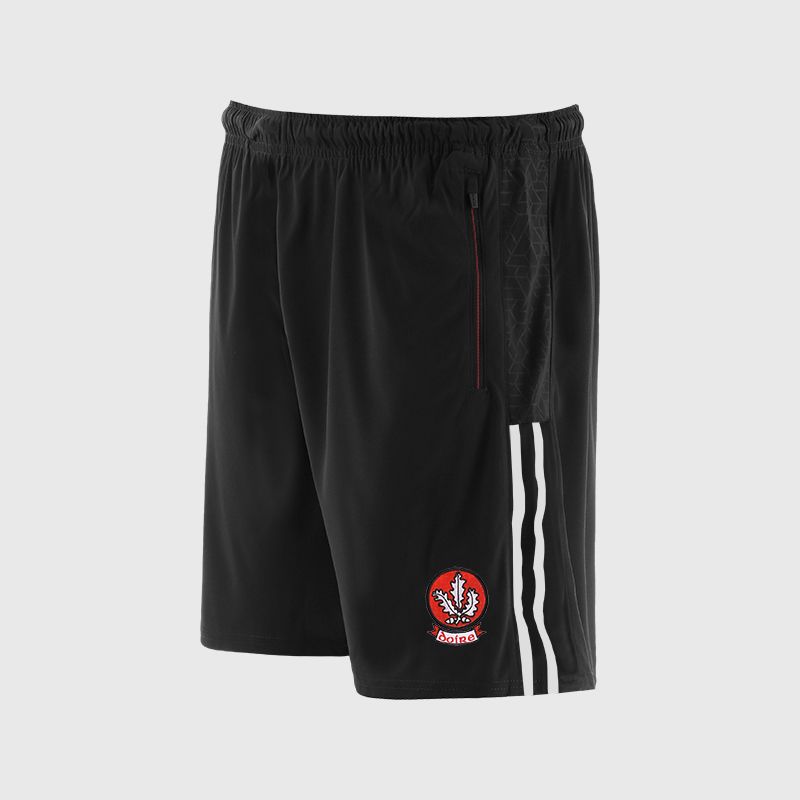 Derry GAA Men's Hydra Shorts Black from O’Neills