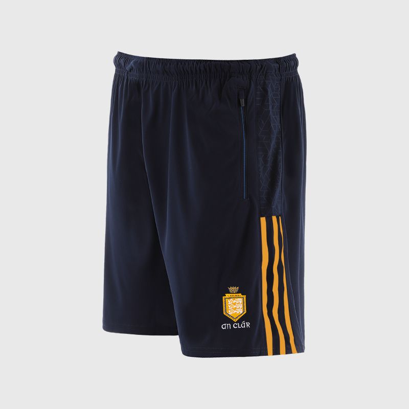Clare GAA Kids Hydra Shorts Navy from O’Neills