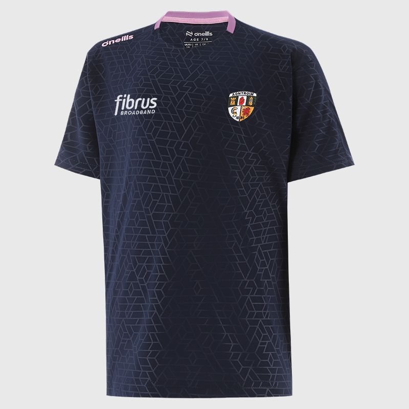 Antrim GAA Kids' Hydra T-Shirt Navy from O’Neills Sportswear