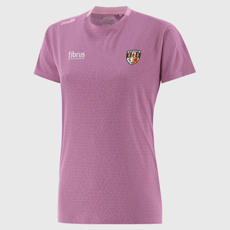 Antrim GAA Kids' Hydra T-Shirt Pink from O’Neills Sportswear