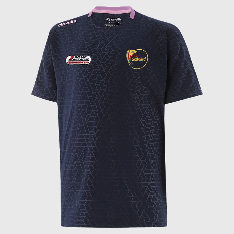 Carlow GAA Kids' Hydra T-Shirt Navy from O’Neills Sportswear