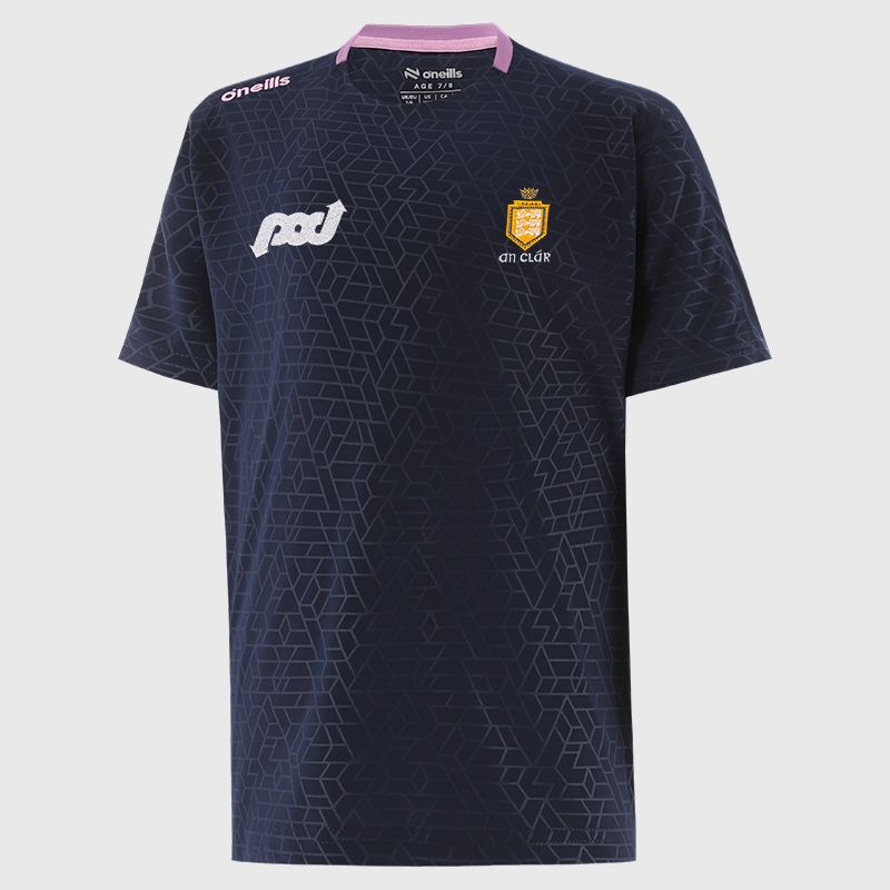 Clare GAA Kids' Hydra T-Shirt Navy from O’Neills Sportswear