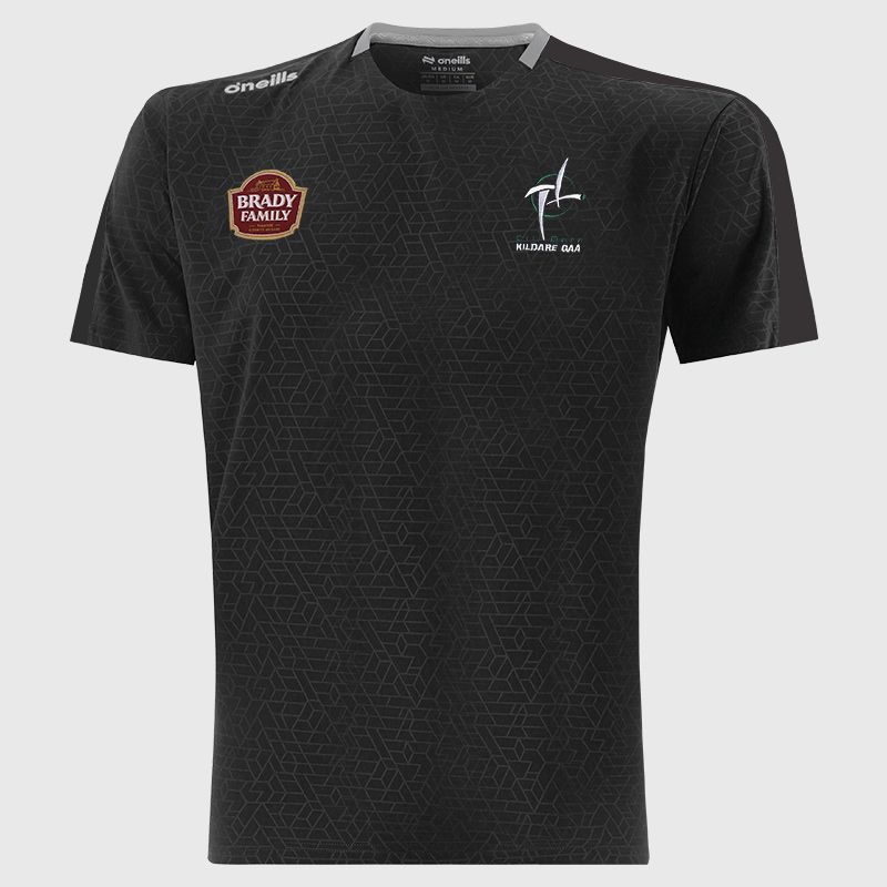 Kildare GAA Men's  Hydra T-Shirt Black from O’Neills Sportswear