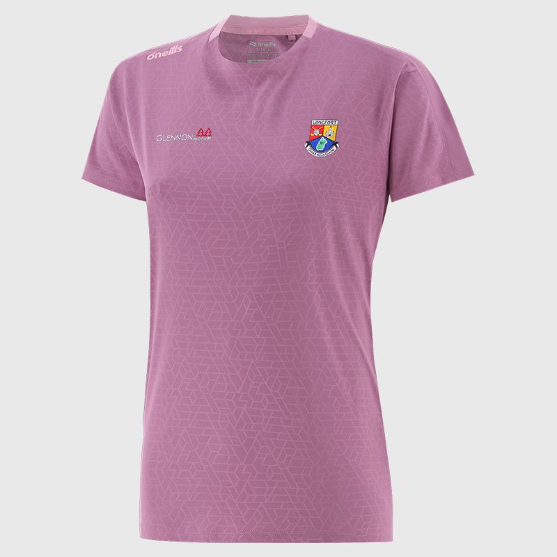 Longford GAA Kids' Hydra T-Shirt Pink from O’Neills Sportswear