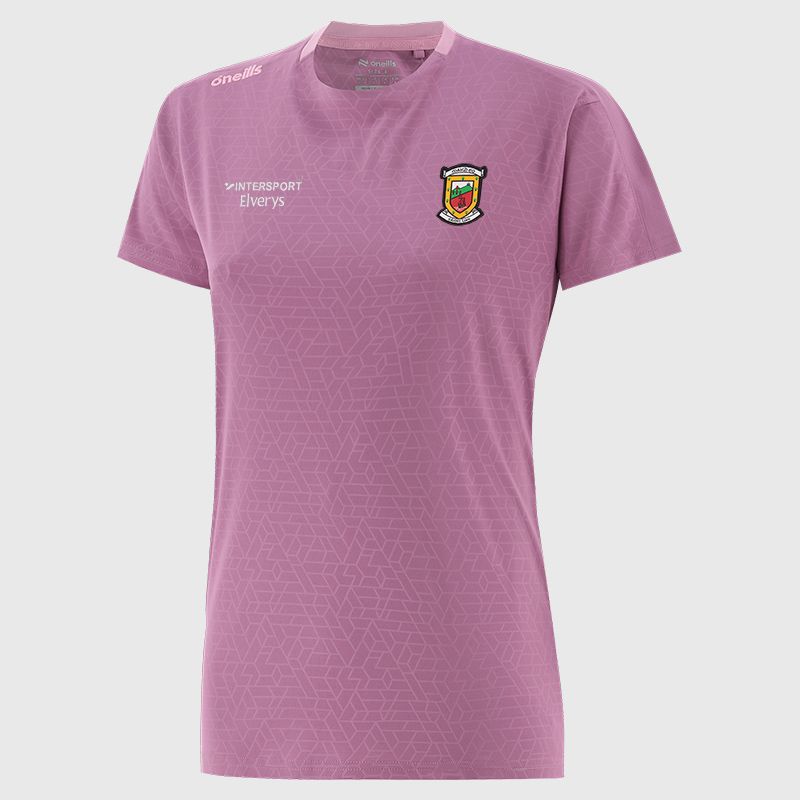 Mayo GAA Kids' Hydra T-Shirt Pink from O’Neills Sportswear
