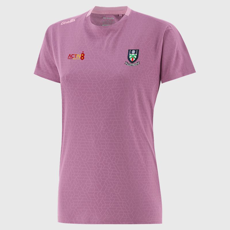 Monaghan GAA Kids' Hydra T-Shirt Pink from O’Neills Sportswear
