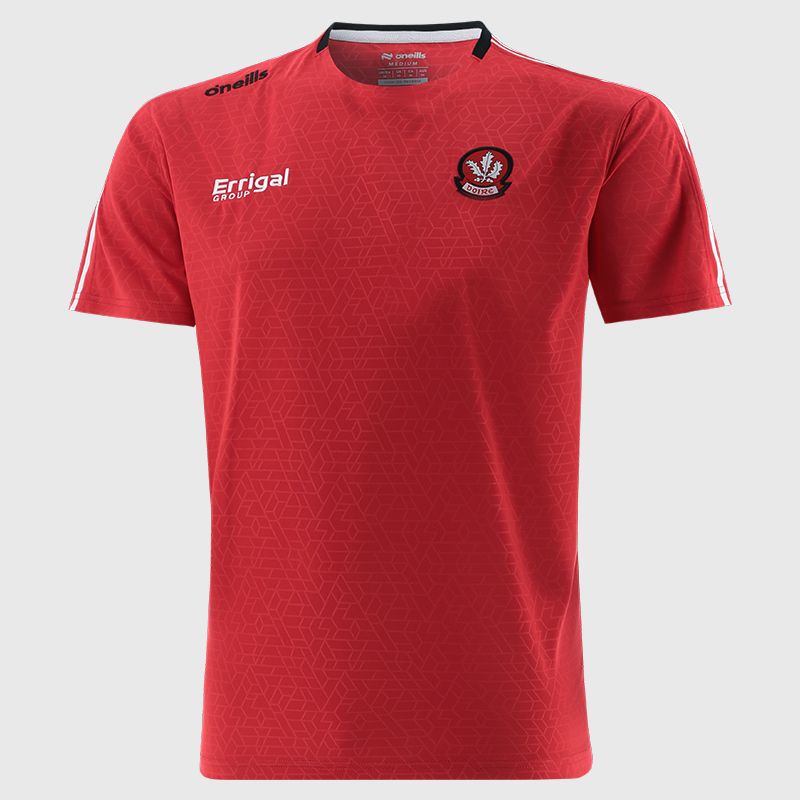 Derry GAA Kids' Hydra T-Shirt Red from O’Neills Sportswear