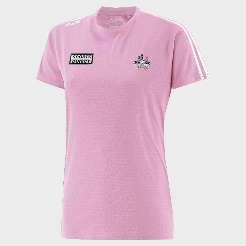 Cork GAA Women's Hydra T-Shirt Pink from O’Neills Sportswear