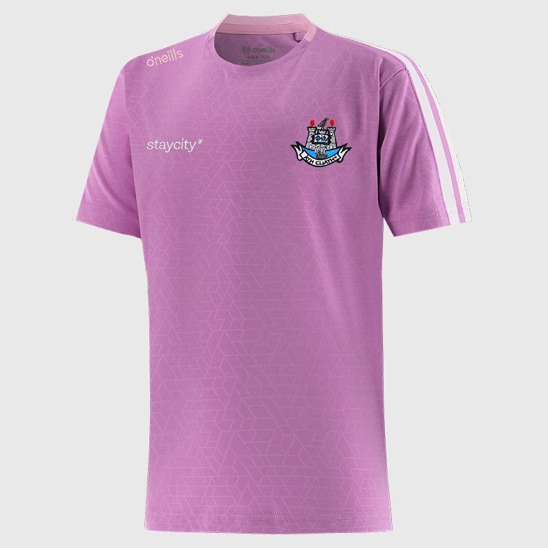 Dublin GAA Kids' Hydra T-Shirt Pink from O’Neills Sportswear
