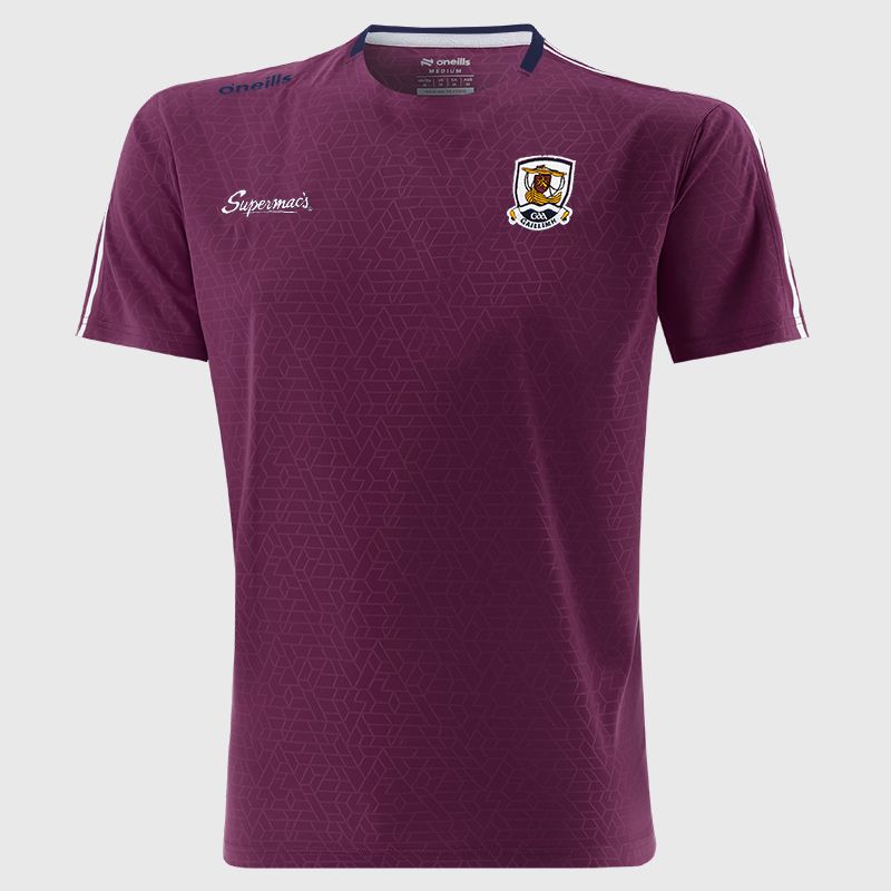 Galway GAA Kids' Hydra T-Shirt Maroon from O’Neills Sportswear