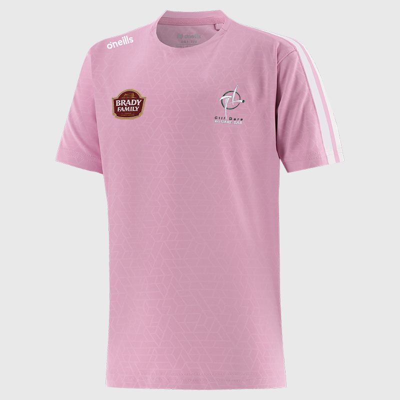 Kildare GAA Kids' Hydra T-Shirt Pink from O’Neills Sportswear