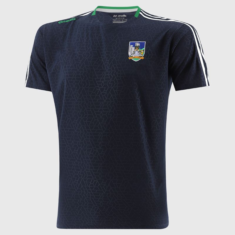 Limerick GAA Men's Hydra T-Shirt Navy from O’Neills Sportswear