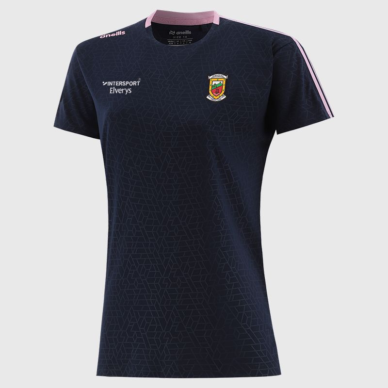 Mayo GAA Women's Hydra T-Shirt Navy from O’Neills Sportswear