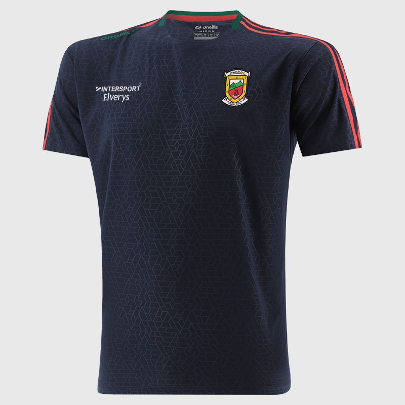 Mayo GAA Men's Hydra T-Shirt Navy from O’Neills Sportswear