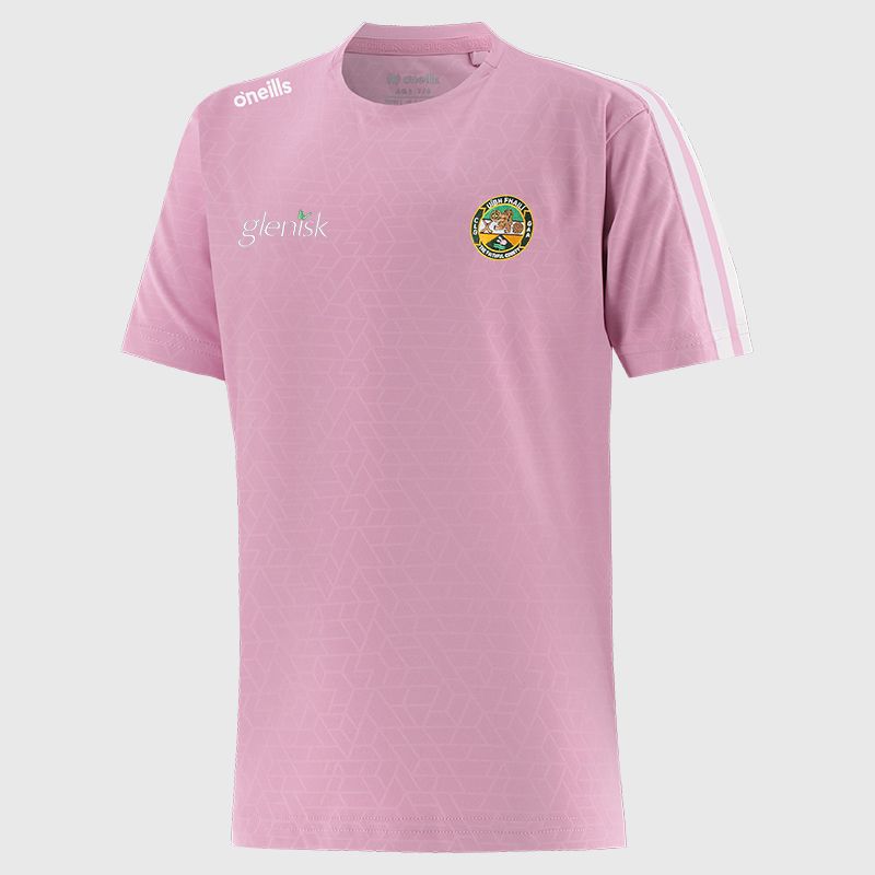 Offaly GAA Kids' Hydra T-Shirt Pink from O’Neills Sportswear