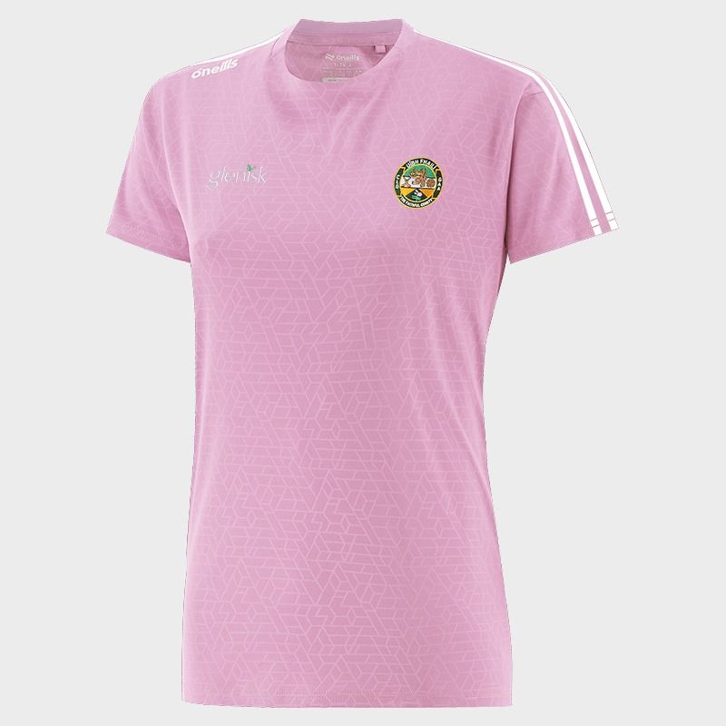 Offaly GAA Women's Hydra T-Shirt Pink from O’Neills Sportswear