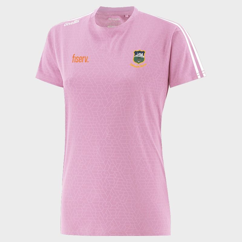 Tipperary GAA Women's Hydra T-Shirt Pink from O’Neills Sportswear
