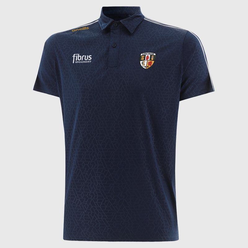 Antrim GAA Men's Hydra Polo Shirt Navy from O’Neills