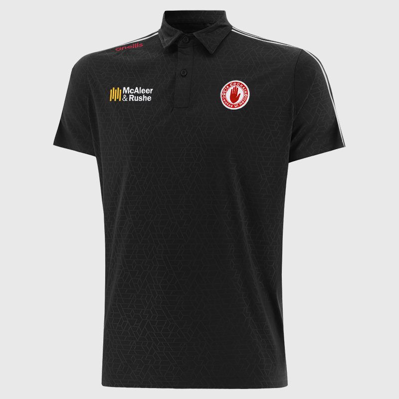 Tyrone GAA Men's Hydra Polo Shirt Black from O’Neills