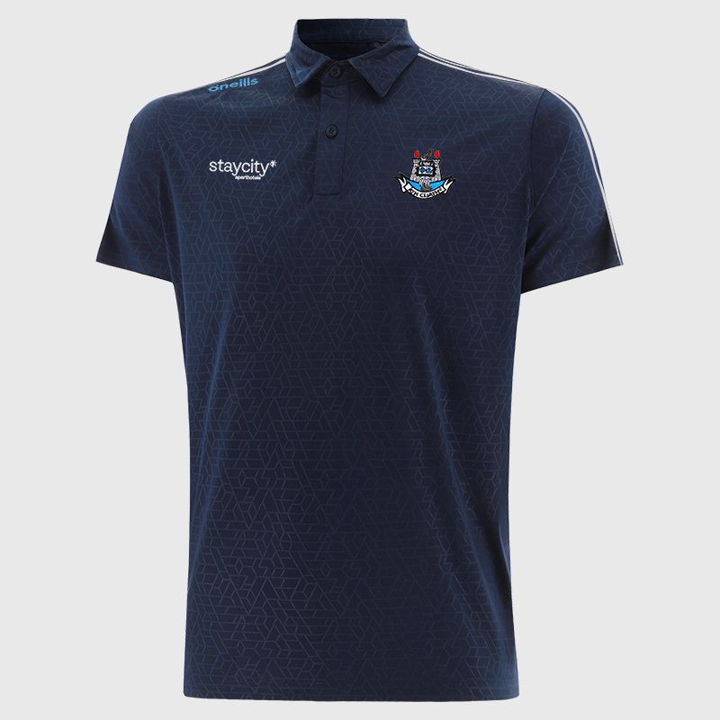 Dublin GAA Men's Hydra Polo Shirt Navy from O’Neills