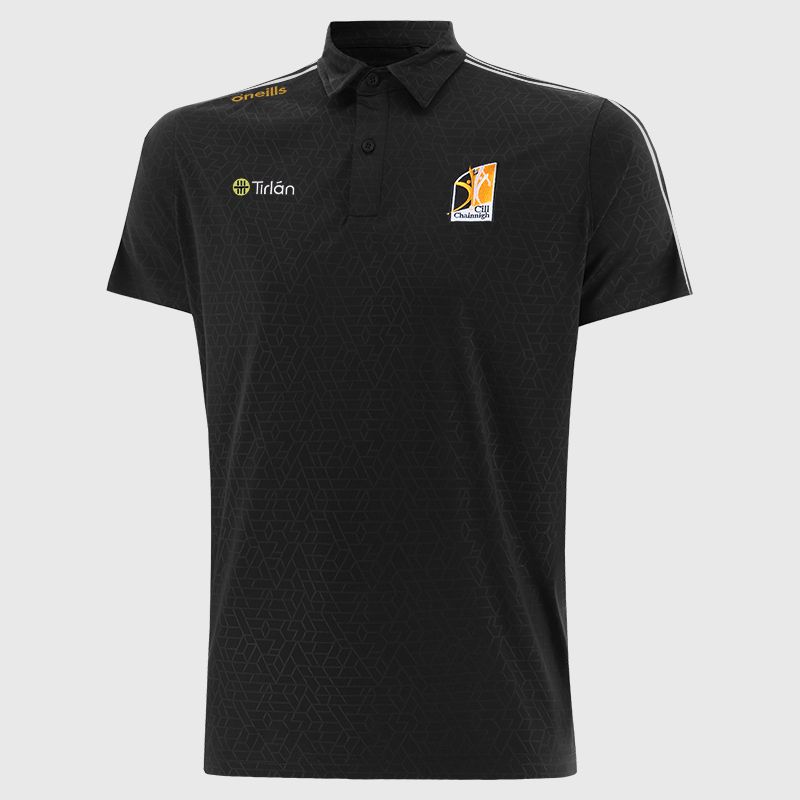 Kilkenny GAA Men's Hydra Polo Shirt Black from O’Neills