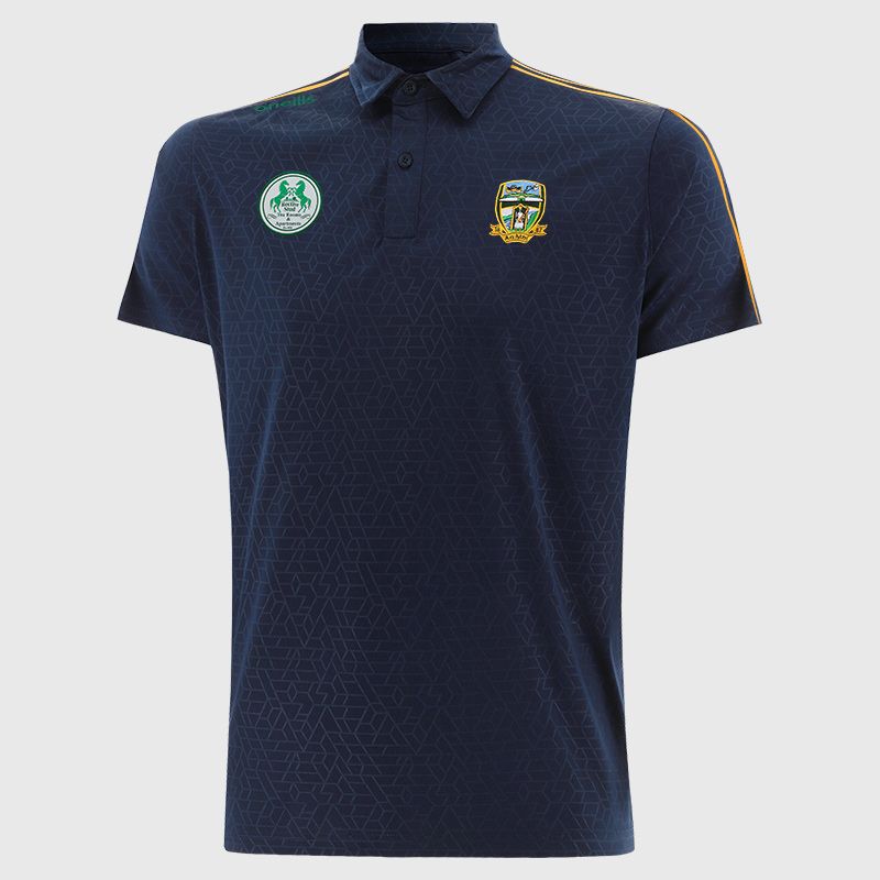Meath GAA Men's Hydra Polo Shirt Navy from O’Neills