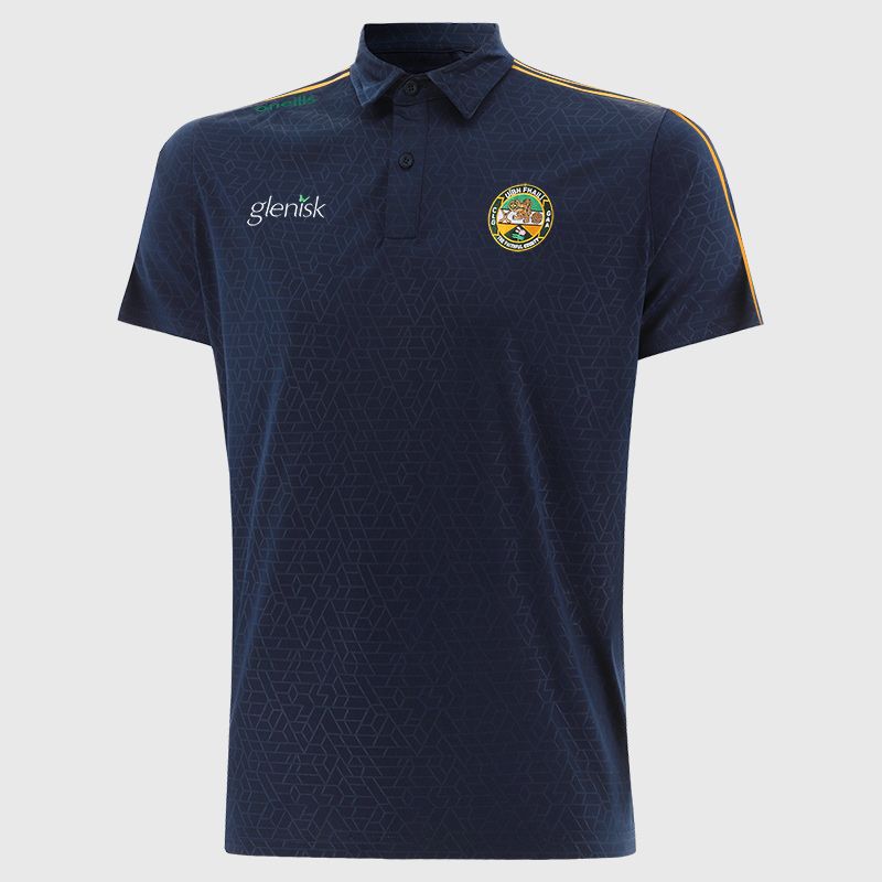Offaly GAA Men's Hydra Polo Shirt Navy from O’Neills