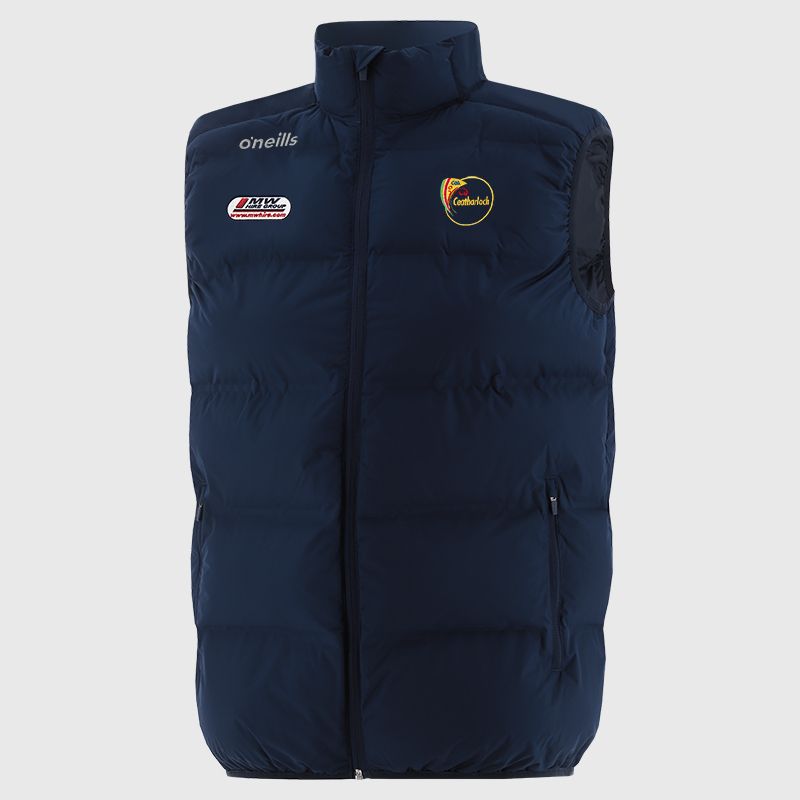 Carlow GAA Kids' Hydra Padded Gilet Navy from O’Neills