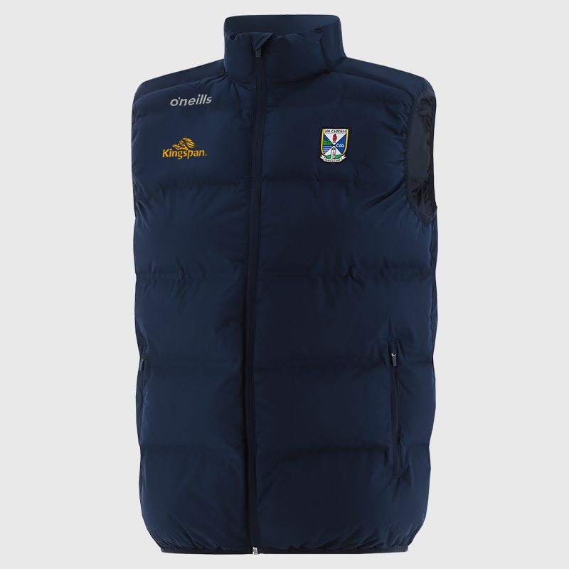 Cavan GAA Kids' Hydra Padded Gilet Navy from O’Neills