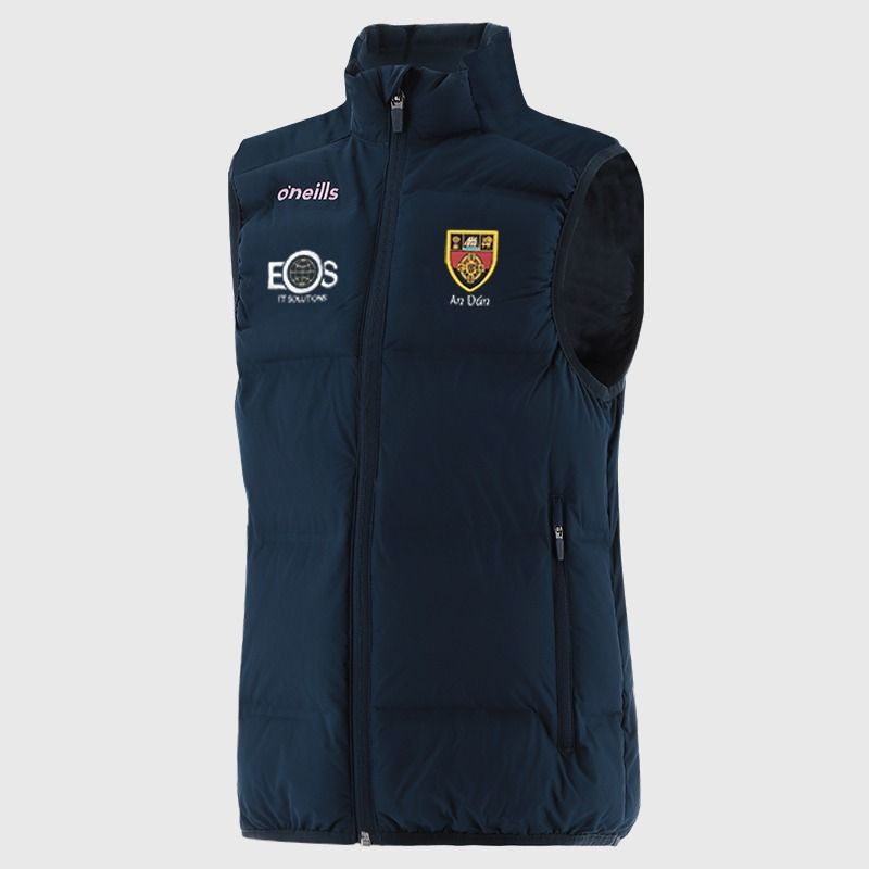 Down GAA Women's Hydra Padded Gilet Navy from O’Neills