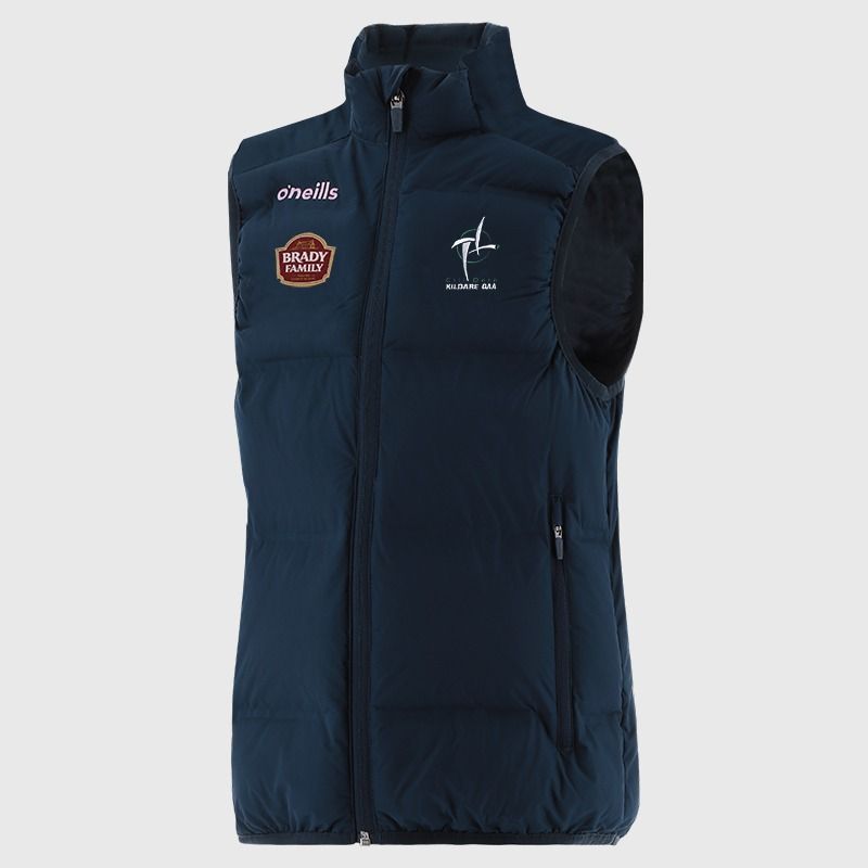 Kildare GAA Women's Hydra Padded Gilet Navy from O’Neills