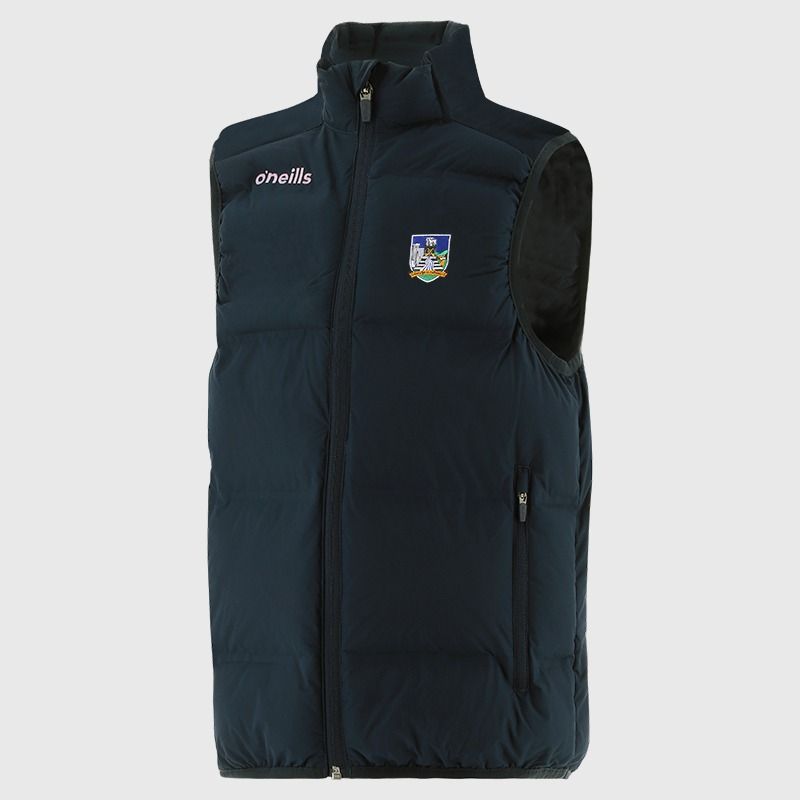 Limerick GAA Kids' Hydra Padded Gilet Navy from O’Neills
