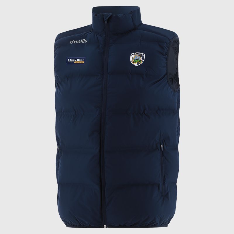Laois GAA Kids' Hydra Padded Gilet Navy from O’Neills