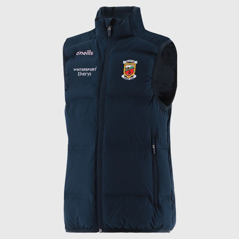 Mayo GAA Women's Hydra Padded Gilet Navy from O’Neills