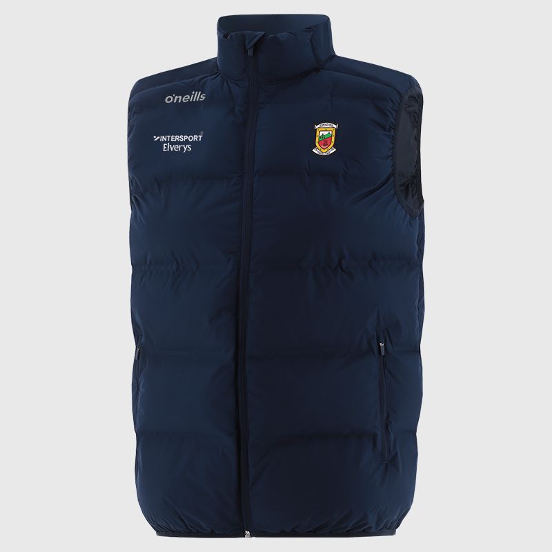 Mayo GAA Kids' Hydra Padded Gilet Navy from O’Neills