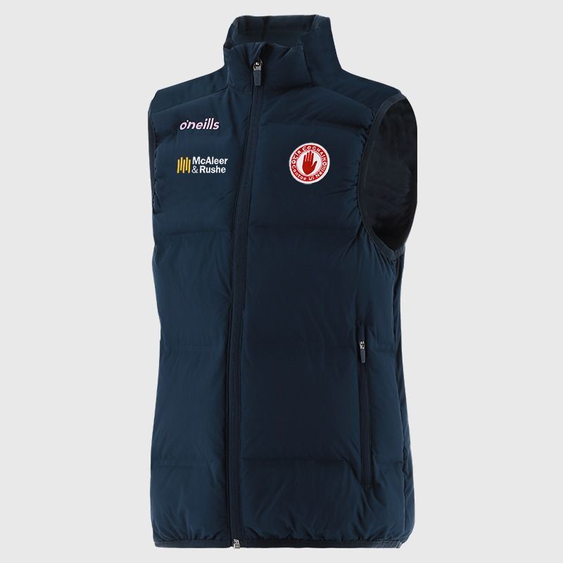 Tyrone GAA Women's Hydra Padded Gilet Navy from O’Neills