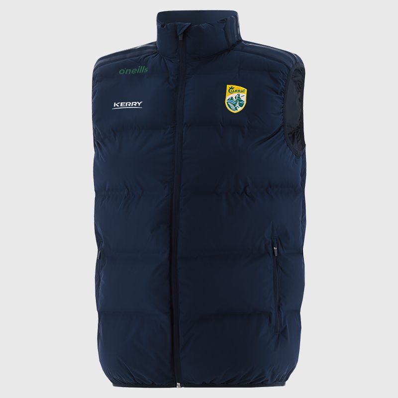 Kerry GAA Kids' Hydra Padded Gilet Navy from O’Neills