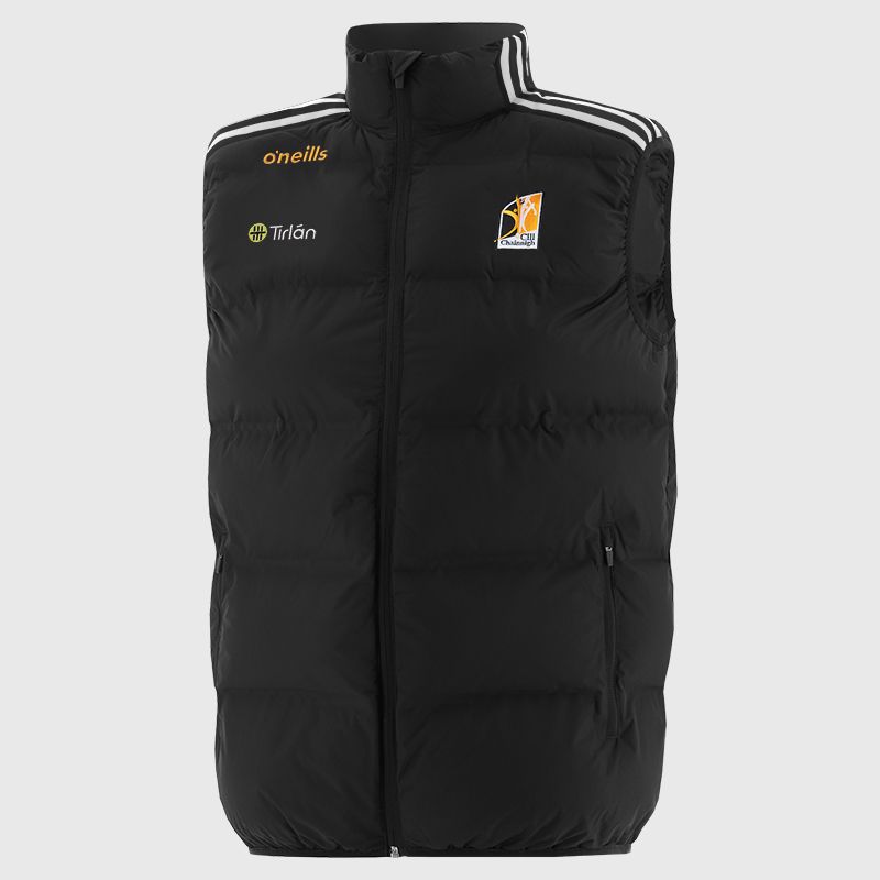 Kilkenny GAA Kids' Hydra Padded Gilet Black from O’Neills