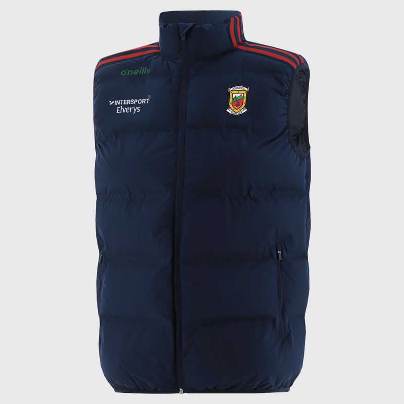 Mayo GAA Men's Hydra Padded Gilet Navy from O’Neills