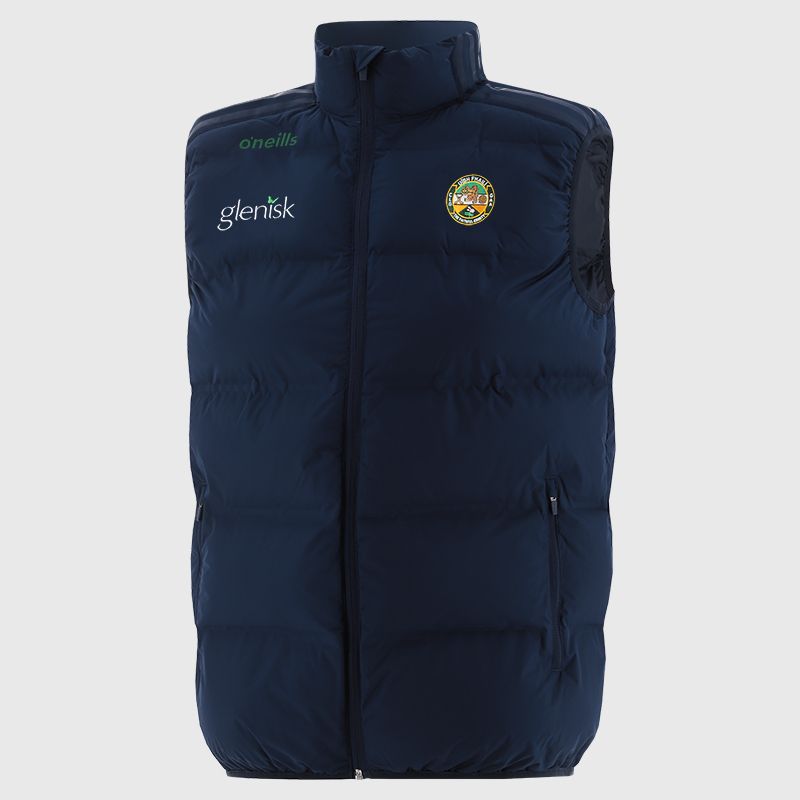 Offaly GAA Men's Hydra Padded Gilet Navy from O’Neills