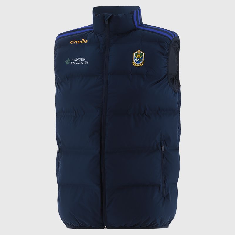 Roscommon GAA Men's Hydra Padded Gilet Navy from O’Neills