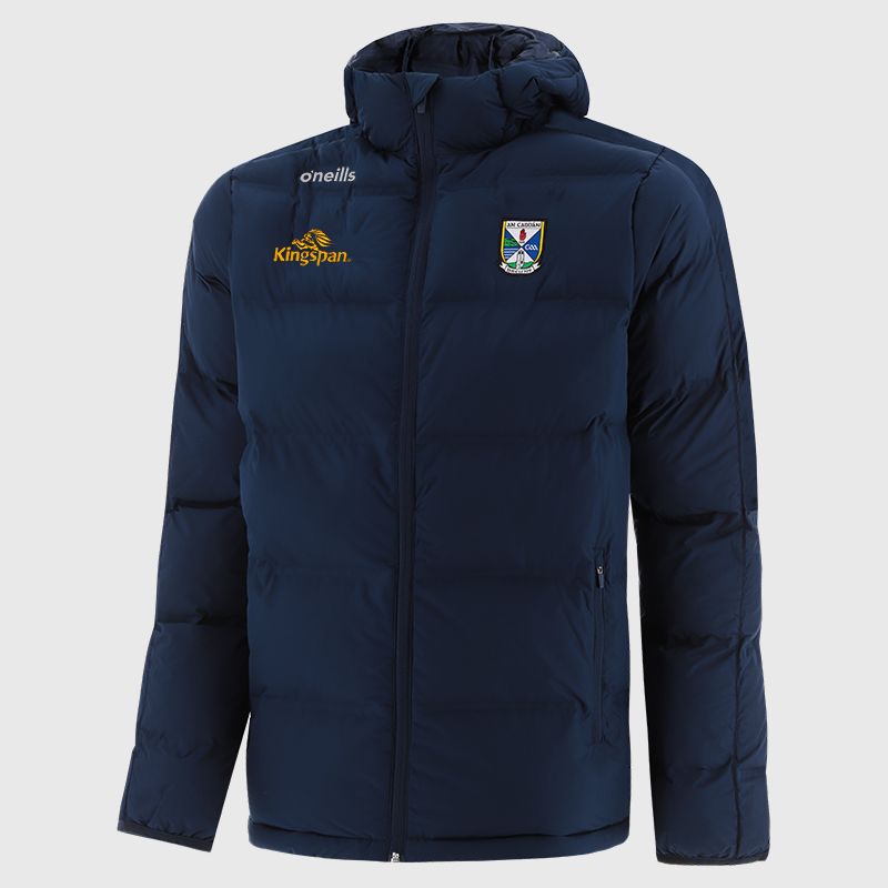 Cavan GAA Men's Hydra Hooded Padded Jacket Navy | O’Neills