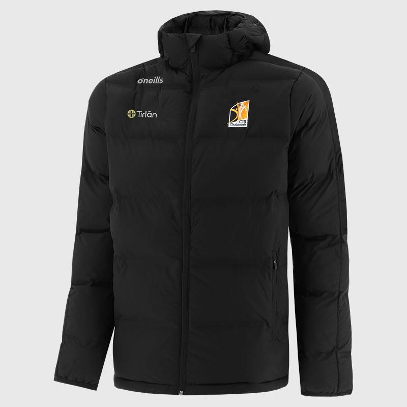 Kilkenny GAA Kids' Hydra Hooded Padded Jacket Black | O’Neills